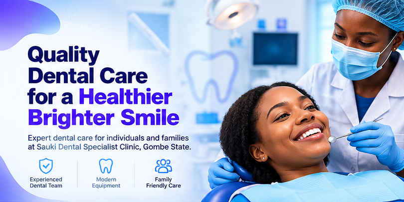 Dental care illustration for Sauki Dental Specialist Clinic